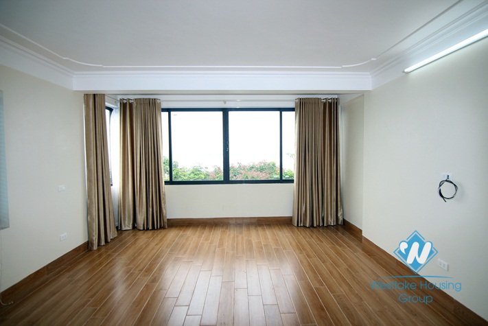 A spacious house with lake view is nearing complete for rent in Tay Ho, Hanoi